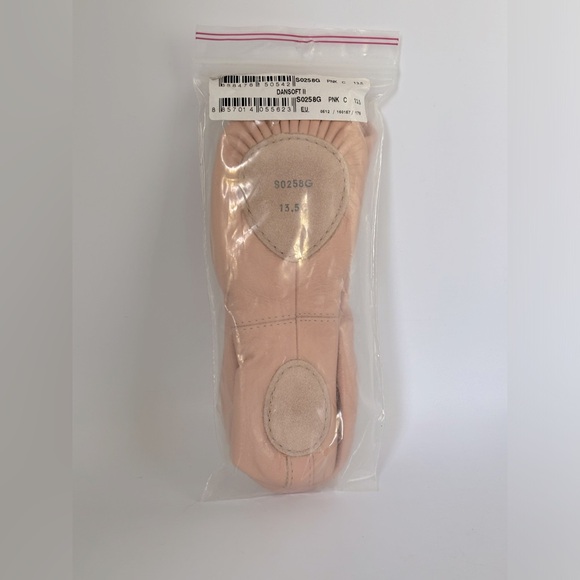 13.5C Bloch Dansoft II Ballet Slippers S0258G Size 13.5C NEW - Picture 2 of 4